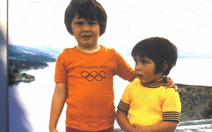 Foto: Huberbuam Schon als Buben nahm der Vater Thomas (links) und Alexander mit in die Berge – der Beginn einer einzigartigen Karriere.
