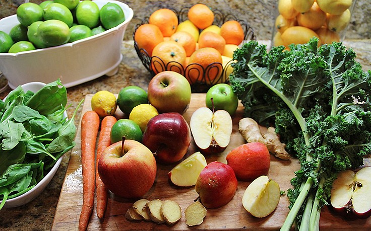 Foto: Thinkstock Obst und Gemüse für die Entlastungstage