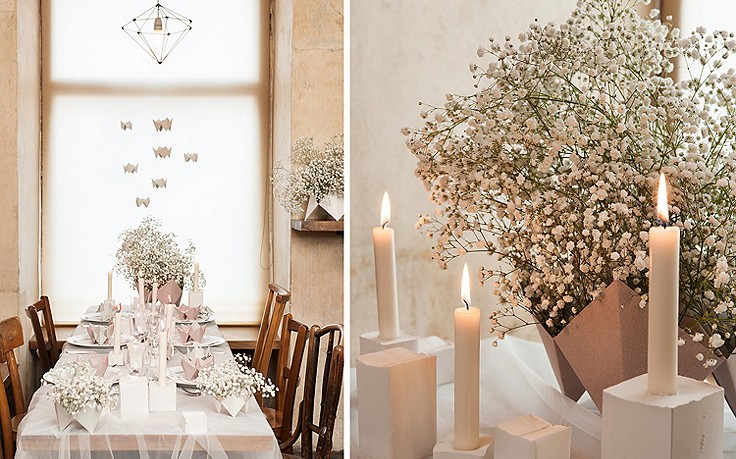 Foto: Katharina Gossow Festliche Hochzeitstafel