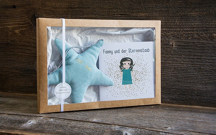 Fanny und der Sternenstaub – Geschenkset - (c) Katharina Würdinger Fanny und der Sternenstaub – Geschenkset
