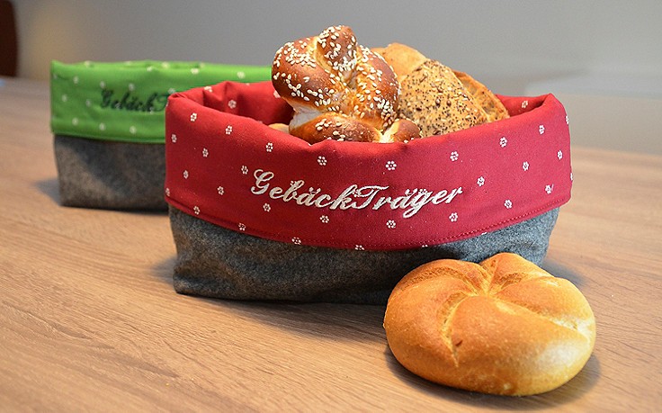 Brotkorb aus Loden