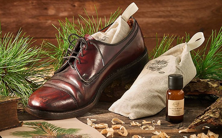 Schuhpolster mit Zirbe