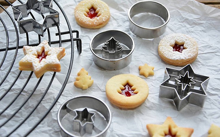 Ausstecher für Linzer Kekse Ausstecher für Linzer Kekse