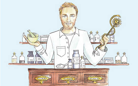 Ehrmanns Apothekertipps: Hausmittel gegen Kopfweh - (c) Illustration: Katharina Ralser Ehrmanns Apothekertipps: Hausmittel gegen Kopfweh