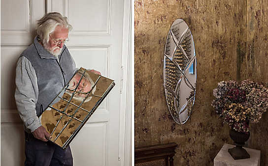 Der Spiegelmacher und seine Kunst - (c) Foto: Mirco Taliercio Der Spiegelmacher und seine Kunst