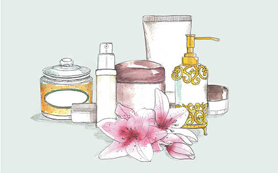 Naturkosmetik-Mythen, Teil 1: Salz- und Zuckerpeelings - (c) Illustration: Katharina Ralser Naturkosmetik-Mythen, Teil 1: Salz- und Zuckerpeelings