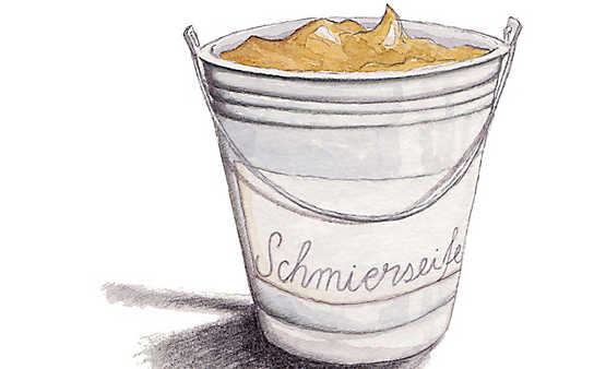 Ein Alleskönner namens Schmierseife - (c) Illustration: Julia Lammers Ein Alleskönner namens Schmierseife
