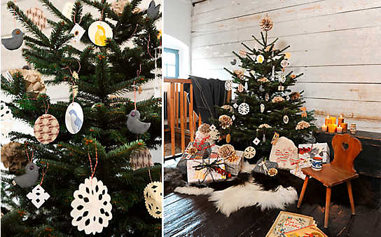 Christbaumschmuck aus Papier - (c) Foto: Alexi Pelekanos Christbaumschmuck aus Papier
