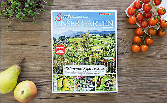 Das neue Servus Unser Garten ist da - (c) Foto: Anna Schober Das neue Servus Unser Garten ist da
