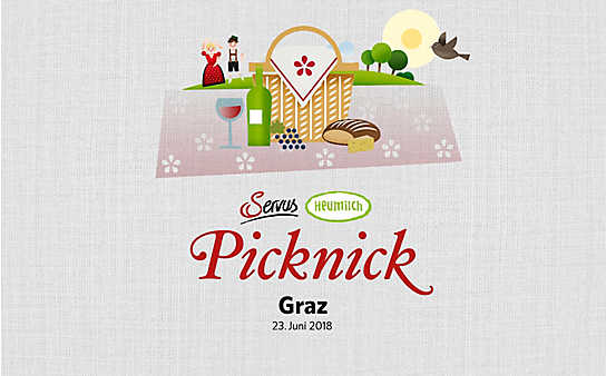 Das Servus Heumilch-Picknick in Graz Das Servus Heumilch-Picknick in Graz