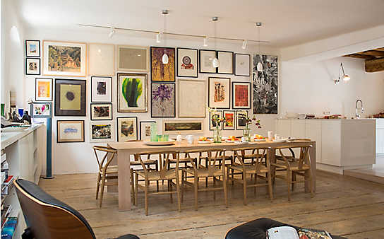 Hausbesuch im Salzschifferhaus - (c) Foto: Monika Löff Hausbesuch im Salzschifferhaus