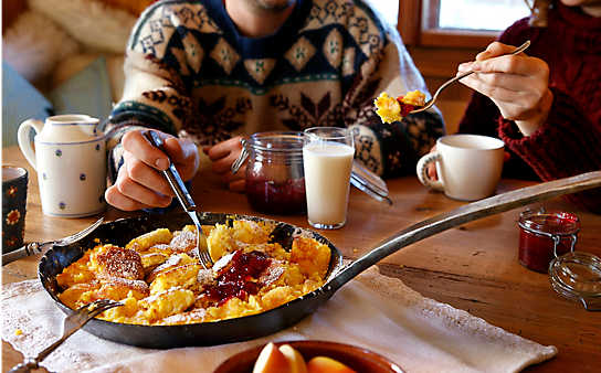 Süßer Polenta-Schmarren - (c) Foto: Eisenhut & Mayer Polentaschmarren