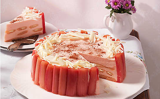 Rhabarber-Torte - (c) Foto: Eisenhut & Mayer Rhabarber-Torte