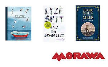 Puchner, Spit und Co.: Die neuen literaTOUR-Buchtipps - (c) Foto: Morawa Puchner, Spit und Co.: Die neuen literaTOUR-Buchtipps