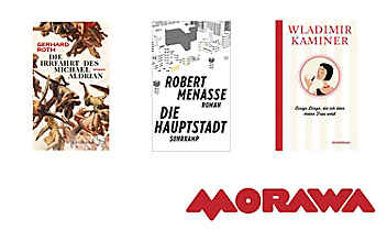 Roth, Menasse und Co.: Die neuen literaTOUR-Buchtipps - (c) © Morawa Roth, Menasse und Co.: Die neuen literaTOUR-Buchtipps