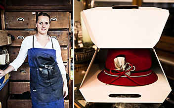 Die Hüterin der Hüte - (c) Foto: Lupi Spuma Die Hüterin der Hüte