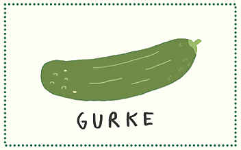 Diese Obst- und Gemüsesorten haben im Juni Saison - (c) Illustration: Katrin Wiehle Diese Obst- und Gemüsesorten haben im Juni Saison
