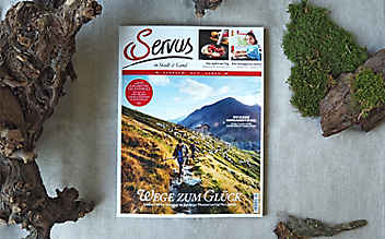 Die September-Ausgabe von Servus in Stadt & Land – jetzt erhältlich Die September-Ausgabe von Servus in Stadt & Land – jetzt erhältlich