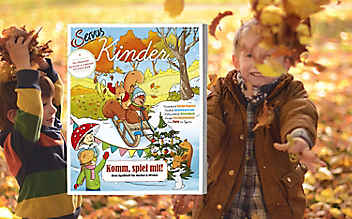 Das neue Servus Kinder: ein Magazin für große und kleine Entdecker - (c) Foto: Mauritius Images Das neue Servus Kinder: ein Magazin für große und kleine Entdecker
