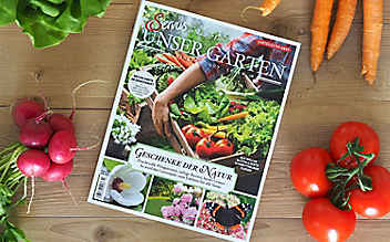 Jetzt am Kiosk: Servus Unser Garten - (c) Foto: Anna Schober Jetzt am Kiosk: Servus Unser Garten