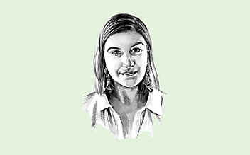 Mesi Tötschinger ganz persönlich - (c) Illustration: Roland Vorlaufer Mesi Tötschinger ganz persönlich