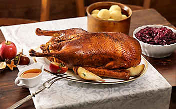 Gans gut: 7 goldene Regeln zum Braten einer Gans - (c) Foto: Eisenhut & Mayer Gans gut: 7 goldene Regeln zum Braten einer Gans