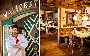 Einkehr-Tipp: Walserstuba - (c) Foto: Bernhard Huber Einkehr-Tipp: Walserstuba