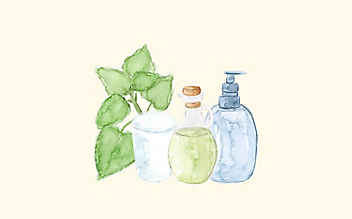 Grüne Kosmetik zum Selbermachen: Duschmilch mit Schafjoghurt - (c) Illustration: Anna Schober Grüne Kosmetik zum Selbermachen: Duschmilch mit Schafjoghurt