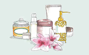 Naturkosmetik-Mythen, Teil 1: Salz- und Zuckerpeelings - (c) Illustration: Katharina Ralser Naturkosmetik-Mythen, Teil 1: Salz- und Zuckerpeelings