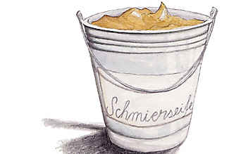 Ein Alleskönner namens Schmierseife - (c) Illustration: Julia Lammers Ein Alleskönner namens Schmierseife