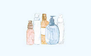 Kosmetik-Wissen: pflegende Hautöle, Teil 1 - (c) Illustration: Anna Schober Kosmetik-Wissen: pflegende Hautöle, Teil 1