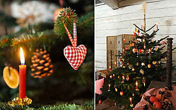 Christbaumschmuck aus Naturmaterialien - (c) Foto: Alexi Pelekanos Christbaumschmuck aus Naturmaterialien