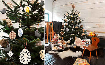 Christbaumschmuck aus Papier - (c) Foto: Alexi Pelekanos Christbaumschmuck aus Papier
