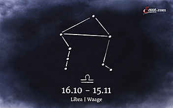 Servus-Jahreshoroskop 2018: Libra (16.10-15.11) - (c) Illustration: Anna Schober Servus-Jahreshoroskop 2018: Libra (16.10-15.11)