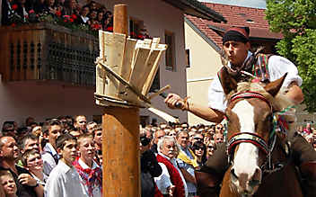 Veranstaltungs-Tipp: Feistritzer Kufenstechen
- (c) Foto: Ingo Pertramer Veranstaltungs-Tipp: Feistritzer Kufenstechen