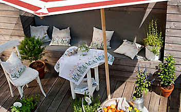 4 Tipps für einen wohnlichen Balkon - (c) Foto: Katharina Gossow 4 Tipps für einen wohnlichen Balkon