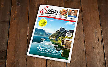 Die Juli-Ausgabe des Servus-Magazins ist jetzt erhältlich!
Die Juli-Ausgabe des Servus-Magazins ist jetzt erhältlich!
