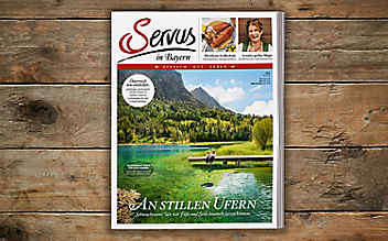 Die Juli-Ausgabe von Servus – jetzt erhältlich!
Die Juli-Ausgabe von Servus – jetzt erhältlich!