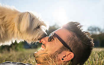 Was es wirklich bedeutet, wenn Hunde Küsse geben - (c) Foto: iStock Photo Was es wirklich bedeutet, wenn Hunde Küsse geben