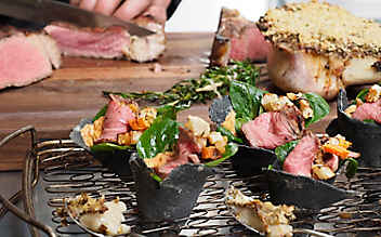 Ein 3-Gänge-Menü vom Grill-Weltmeister - (c) Foto: Weber Ein 3-Gänge-Menü vom Grill-Weltmeister