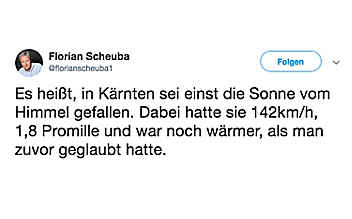 Scheuba postet gegen Haider Scheuba postet gegen Haider