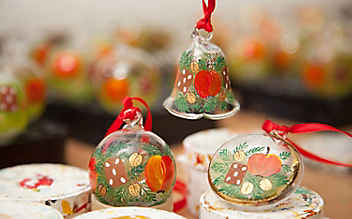 5x handgemachter Schmuck für den Christbaum 5x handgemachter Schmuck für den Christbaum