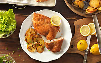 Cordon Bleu vom Kalb - (c) Foto: Eisenhut & Mayer Cordon Bleu