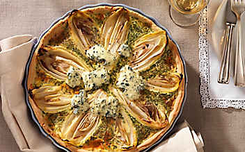 Chicorée-Kuchen - (c) Foto: Eisenhut & Mayer Chicorée-Kuchen