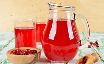 Preiselbeer-Saft - (c) Foto: Eisenhut & Mayer Preiselbeersaft