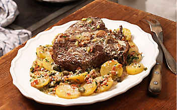 Alt-Wiener Maschinrostbraten - (c) Foto: Eisenhut & Mayer Maschinrostbraten