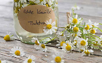 Entzündungshemmende Kamillen-Tinktur - (c) Mauritius Entzündungshemmende Kamillen-Tinktur