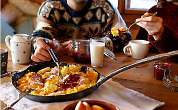 Süßer Polenta-Schmarren - (c) Foto: Eisenhut & Mayer Polentaschmarren