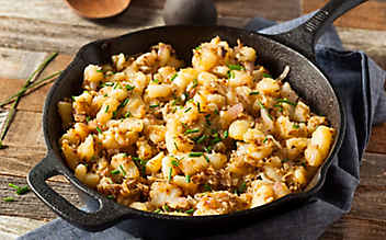 Erdäpfel-Schmarren - (c) Foto: Thinkstock Photos Erdäpfelschmarrn