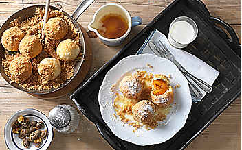 Wachauer Marillenknödel - (c) Foto: Eisenhut & Mayer Wachauer Marillenknödel